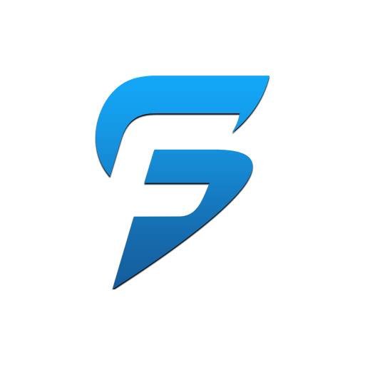 Brand logo - Fairside gradient blue