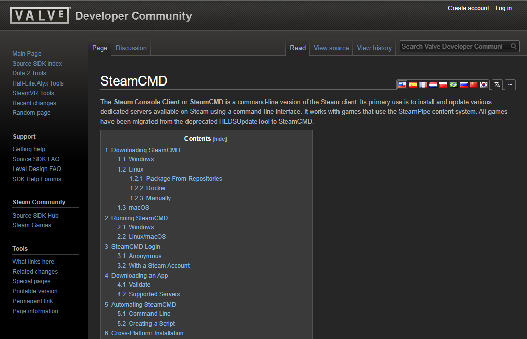 Configurare Counter-Strike SteamCMD