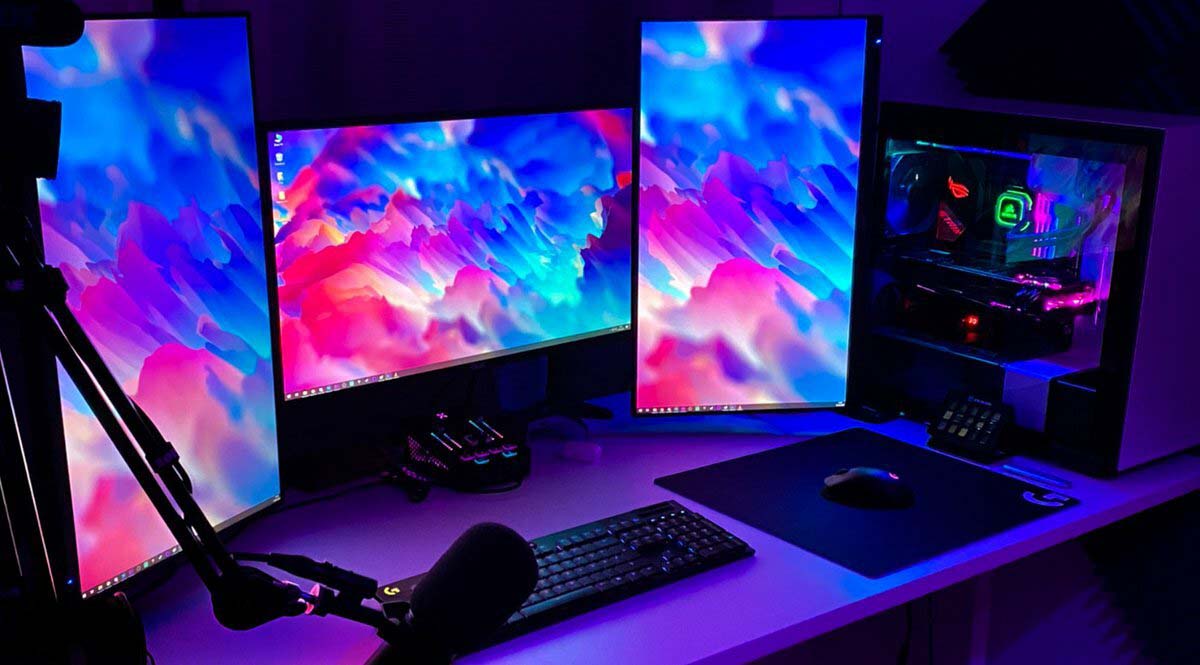 Setup gaming comunitate jocuri