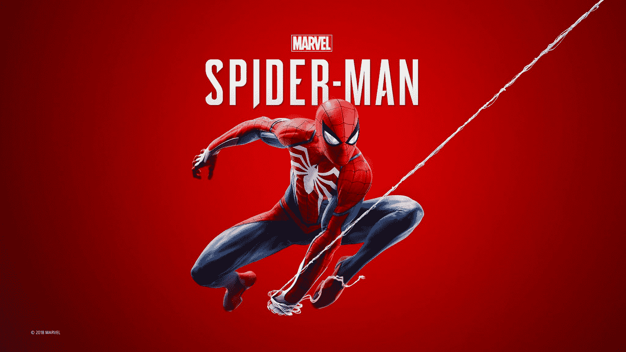 Marvel. Spider-Man. Poster. Game Logo. Peter Parker