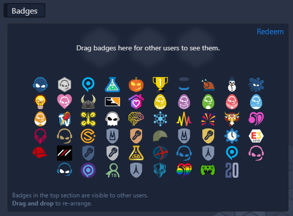 TeaamSpeak badges