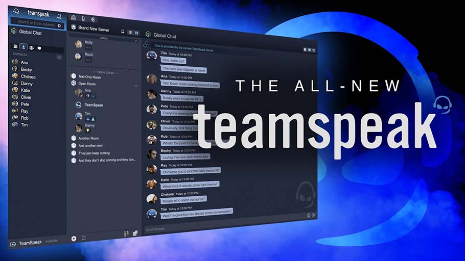 TeamSpeak public server comunitate gaming