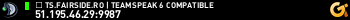 TeamSpeak 3 Server FAIRSIDE ROMANIA - TeamSpeak 6 Compatible