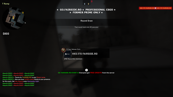 SourceMod CSGO Plugin: Shop Core Fork Module - Scheduled events and Credits Giveaway