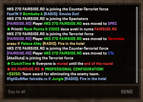 Transfer echipa jucatori server csgo SourceMod