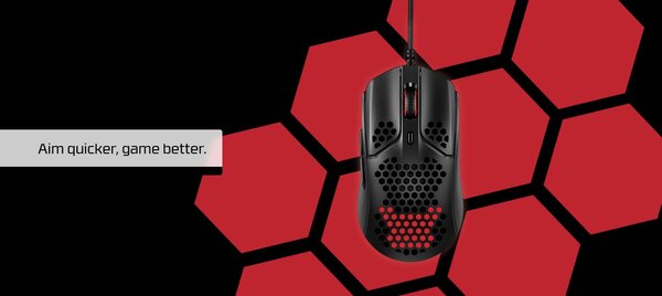 Mouse Gaming Wireless HyperX Pulsefire Haste