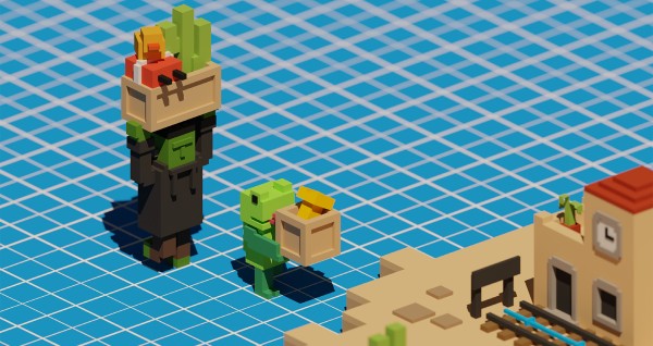 Unrailed! Game Characters Build