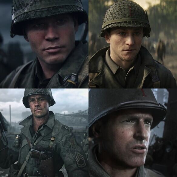 Call Of Duty WWII Personaje
