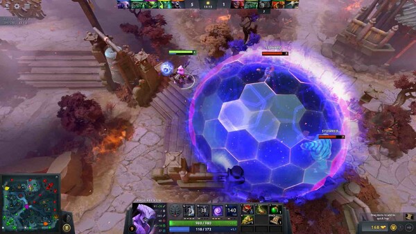 Dota 2 Team Fight
